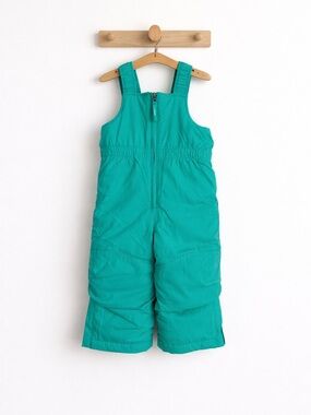 L.L. Bean Teal Cold Buster Snow Bib Thinsulate Insulation Size 2T